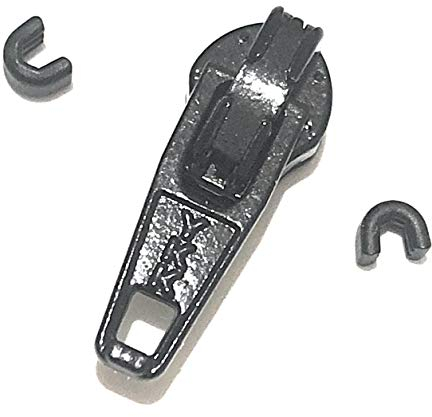 YKK-Schieber/Abzieher für Nylon-Spule YKK-Reißverschluss, automatische Verriegelung + 2 Stopps gratis