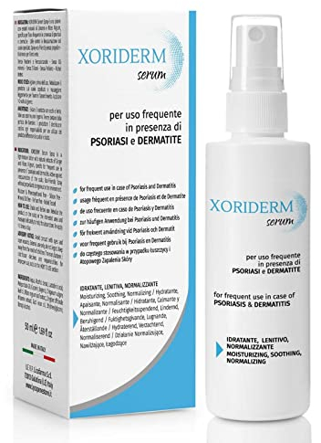Xoriderm Serum Lotion Spray pour le Cuir Chevelu Sensible. Traitement Apaisant, Hydratante et Normalisante. 50 ml