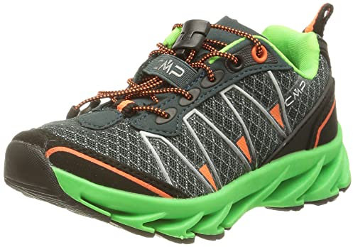 CMP Kinder Altak Trail Shoe 2.0, Petrol-Flash Orange, 34