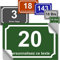 TOUTENPLAQUE Autocollant poubelle - collection classique : À Personnaliser…