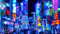 Fabulous Poster Plakat Japan Tokio Nacht Stadt Dekoration Licht