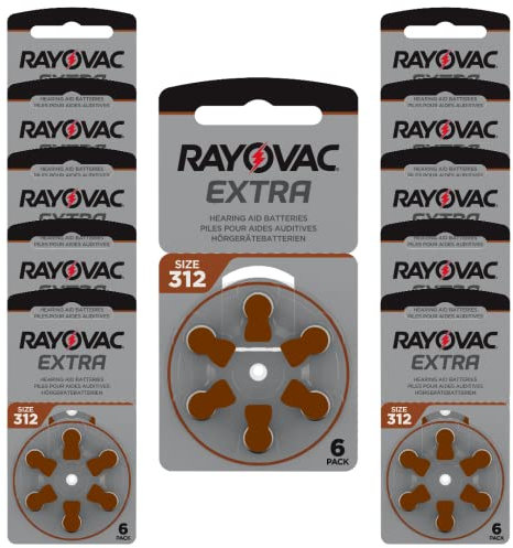 Rayovac Puretone Ltd 312 Hearing Aid Batteries with New Sound Fusion Technology