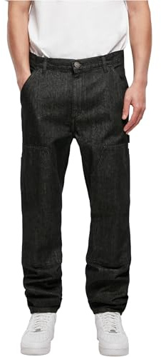 Urban Classics Herren Double Knee Jeans