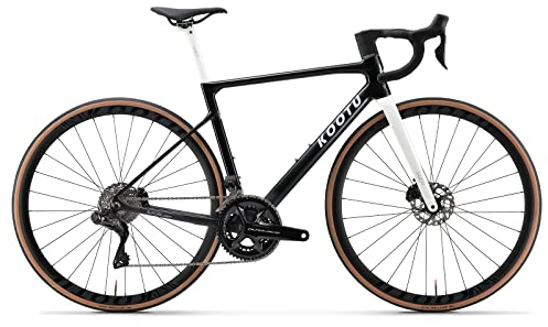 KOOTU Carbon Rennrad, Falcon9.0 700C Ultraleicht Scheibenbremse Rennräder mit Shimano Di2 9270 24 Gänge T1000 Voll Carbon Rahmen & Gabel & Laufradsatz Fahrrad für Unisex