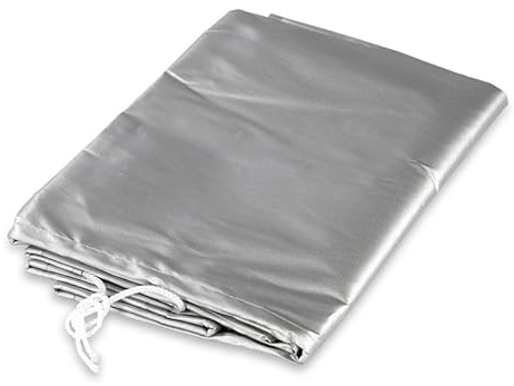 Winterabdeckung für Wärmepumpen | wasserdichte und reißfeste Schutzhaube | Pool Schwimmbad Winterplane Heizung Poolheizung Abdeckung Winter Schnee Überwinterung (77 x 30 x 58 cm)