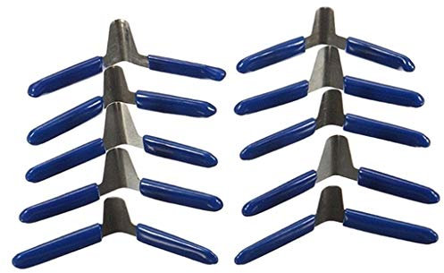 10pcs Stainless Steel Padlock Shims - Professional Unlocking Tools for Home Use