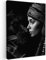 MuchoWow© Impression sur Toile Peinture 50x70 cm Tableau Mural Decoration Salon Reproductions de Tableaux Murale Moderne Femme - Panthère - Animaux - Noir et blanc - Portrait