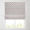 Barnes Blinds - Fully Lined Patterned Roman Blinds for Windows - Durable Fittings Easy Fit - Roman Blind (Navy Daisy Geometric 61cm)
