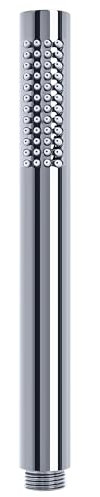 Ohotecy Soffione Doccia Portatile Alta Pressione, Risparmio Idrico, Anti-Intasamento, Acciaio Inossidabile SUS304, 48 Fori in Silicone, Facile da Pulire (argento)