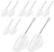 5 Paar Schuhspanner Herren，Schuhspanner Aus Kunststoff，Transparent verstellbare Schuhstrecker,Shoe Stretcher，Schuhformer，Schuhspanner mit Metall Spiralfeder