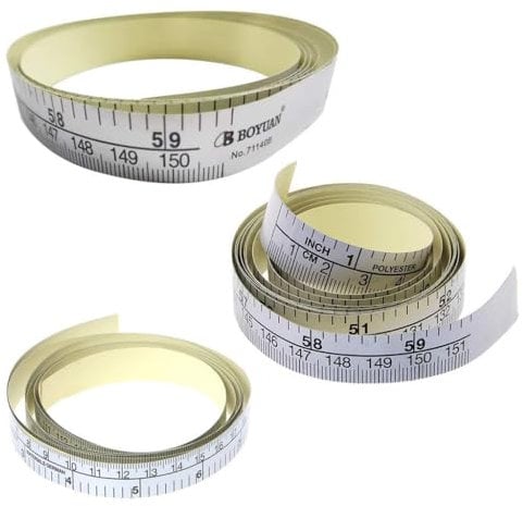 151 cm selbstklebendes metrisches Maßband-Lineal für Nähmaschinen-Aufkleber