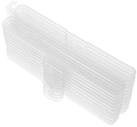 FRCOLOR 10stücke Zahnbürsten-Organizer Tragbares Etui Für Reisen Camping Aus Robustem Pp-Material Schützt Borsten Und Verhindert Verkrustungen