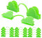 TOYANDONA 50 Pièces clips pinces de fixation en plastique pinces coupe-vent en plastique