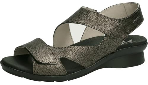 Mephisto, Paska ceylan, Femme Nu-pied Bronze cuir légèrement grainé - 41 EU