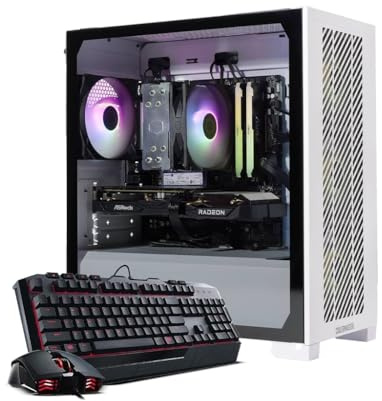 Cooler Master Elite Pro Gaming Mirco ATX AMD RYZEN 7 5700G | Nvidia RTX 4060 8GB 1080p & B550 Motherboard | 32GB DDR4 3600MHz RGB | 1TB M.2 | WiFi | Windows 11 | Hyper 212 Specturm Cooler Gaming PC