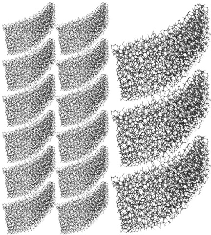 BESTonZON 60 pièces Éponges Filtrantes Épaisses pour Pompe à Eau Filtration et Purification pour Fontaine Eau Accessoires de Remplacement pour Filtre Aquarium et Pompe Arrosage de