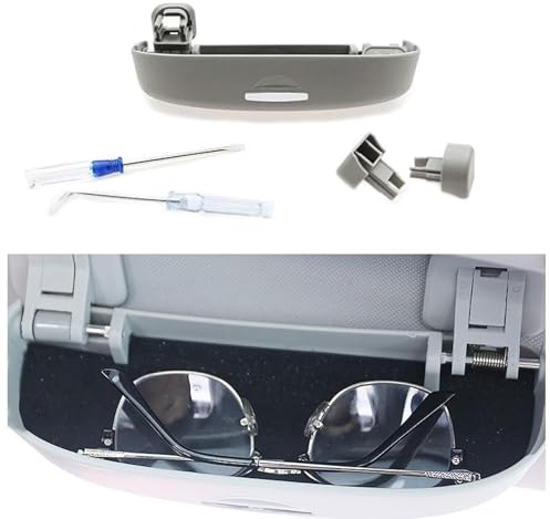 generico Custodia per Occhiali ABS Personalizzate Compatibile con Fiat Tipo SW 2016-2025,Accessori per Interni Auto