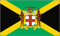 U24 Flagge Fahne Jamaika mit Wappen 90 x 150 cm