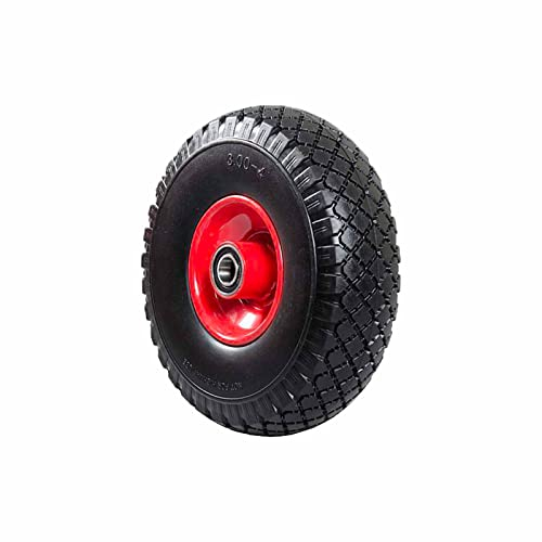 Robustes Ersatzrad für Sackkarre – Vollgummi, pannensicher, 20mm Achsbohrung, 110kg Tragkraft