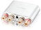 Nobsound NS-10G PRO Hi-Fi DSP 200W Digital Bluetooth 5.0 Verstärker, 2.0 Kanal Stereo Power Audio Amplifier für Heimlautsprecher Upgrade Version Mini Digitaler Verstärker (mit Netzteil, Silber)