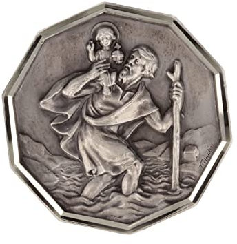 2Colors Magnet, Metall, Heiliger Christophorus