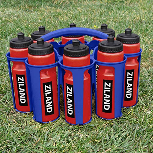 Ziland Academy Water Bottle Set (Red - Blue Carrier)