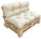 chilly pilley Cuscino Impermeabile Trapuntato Per Mobili In Pallet Riempito Con Fiocchi Di Schiuma Rivestimento Per Divano In Pallet Cuscino Per Schienale Cuscino Per Sedile Cuscino Laterale