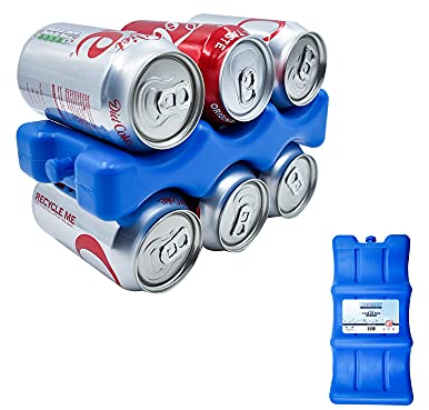 Schone® 6 CAN ICE PACK- 580ml – Coolant that Simply Stays Frozen for Longer – 12+ Hrs Chilled - BEVERAGES Served CHILLED