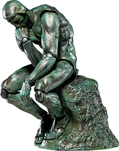 MERCHANDISING LICENCE Freeing The Table Museum Figma Actionfigur The Thinker 15 cm, Mehrfarbig, Standard, Cookie Padding H Geldbörse