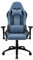 REKT ULTIM8-RS - Chaise Gaming en Tissu Premium - Inclinable à 160 ° - Accoudoirs 3D - Coussin Ajustable pour La Nuque - Coussin Lombaire - Chaise de Bureau Supporte 150 Kg (Bleu)