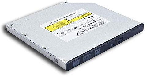 Unità ottica SATA da 9,5 mm per computer portatile, lettore DVD e CD per PC portatili Dell HP, Lenovo Acer Asus, Sony, Samsung, notebook, PC 8X DVD+-R RW DL DVD-RAM CD-RW Writer
