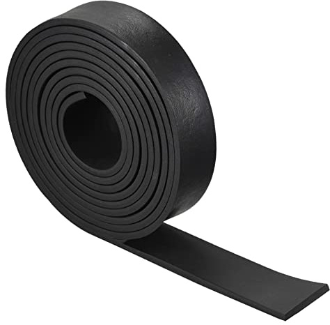 sourcing map Bandes de mousse en caoutchouc EPDM 5 mmx20 mmx3000 mm (LxlxL), rouleaux de feuille en caoutchouc néoprène pour joint d'étanchéité, tapis d'étanchéité, tapis de réduction des vibrations