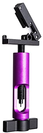 ANCLLO 1 Pcs Vélo en Alliage D'Aluminium Frein Hydraulique Huile d'olive Aiguille Pilote Outil Coupe-Tuyau Câble Pince Connecteur Inserteur Bh59 Bh90 Installer Presse - Violet