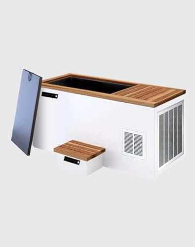Baño de hielo eléctrico, tecnología de control de temperatura Wi-Fi, 2 °C -42 °C, terapia de frío