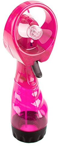 VFM - Pink Cooling Mist Fan With Lanyard