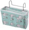 HNJKJEU Bett Organizer Bett Tasche mit Darhthaken Hängetasche Hochbett Aufbewahrungstasche für Buch, Magazin, Handy, Kopfhörer Bett Aufbewahrung (Musikalisches Kaninchen)