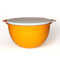 Tupperware Thatsa Mega Bowl Mixing Bowl 42 Cups 10L Bright Orange with White Seal