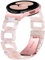 Cinturino in resina compatibile con Samsung Galaxy Watch 6 5 4 Band 44 mm 40 mm/Watch 5 Pro Band 45 mm/Galaxy Watch 6 Classic Band 43 mm 47 mm, fascia senza cuciture cinturino traspirante per donne