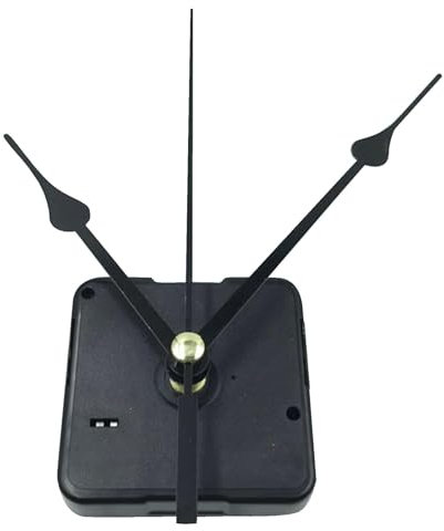 Teksome Batterie-Uhrwerk,Uhrwerk | Leises Uhrwerk für Wanduhr | Präziser Uhrwerk-Ersatz, Batterie-Uhrwerk für Wanduhr, Batterieuhr