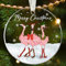 Pawzity Flamingo Ornamente - Tierornamente für Weihnachtsbaum - Flamingo Geschenke für Frauen - Acryl Ornament