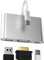 Adattatore USB C USB Hub Cavo VGA (3in1)per Apple iPad iPhone15 MacBook Air DisplayPort 3.0 DVI Multiporta Adapter Compatibile per Samsung Type Accessori Convertitore AV Proiettore Sdoppiatore tp-3in1