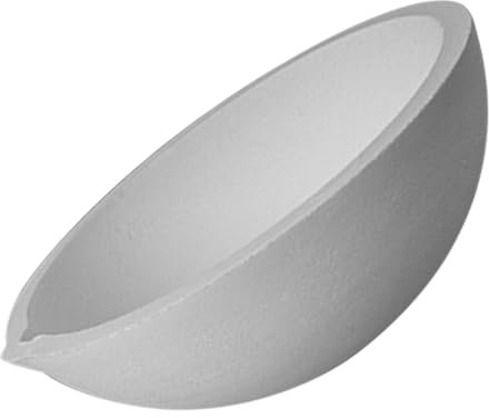 HAWILLOSCH Keramik Verdampfungsschale Rund Hitzebeständig Mittleres Fassungsvermögen Laborgerät Für Präzise Analyse Langlebig Und Leicht Zu Reinigen