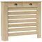 HOMCOM Cubre Radiadores con Cajón Cubreradiador de MDF Cubierta para Radiador para Salón Dormitorio Pasillo 111x19x95,5 cm Roble