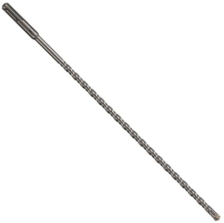 Vearter SDS PLUS Foret à 4 tranchants 8 mm x 350 mm, en métal dur YG8C - Foret à maçonnerie SDS - Foret à béton pour pierre, béton, brique, maçonnerie