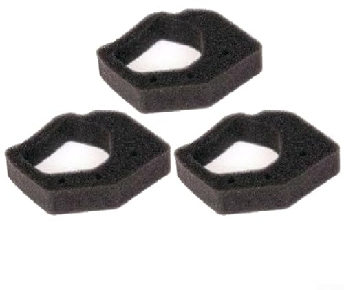 Gettimore Motor-Luftfilter für Honda GX25 ULT425 UMS425 HHH25 UMK425 Rasenmäher-Teil, 3 Stück