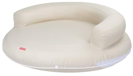 Flamingueo Colchoneta Piscina, Tumbona Hinchable, Estructura Interior PVC, Funda Exterior Poliéster, 152 x 152 x 49 cm