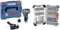 Bosch Professional 12V System Cordless Drill Driver GSR 12V-35 FC (incl. 1x Rotary Hammer Attachment) + 43x Extra Hard Screwdriver Bit Set (197 x 110.5 mm, Accessories)