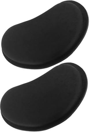 PLAFOPE 2 Stück Ergonomische Maus Handgelenkauflage aus Langlebigem EVA mit Wellenförmiger Vertiefung zur Schonung für Computer Laptop Office Nutzung und Gaming