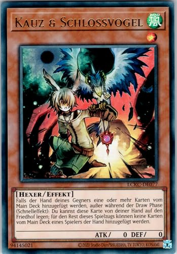 Kauz & Schlossvogel - LCKC-DE077 - Ultra Rare - Deutsch - Yugioh - Legendary Collection Kaiba Mega Pack - mit RC-Fieldcenter