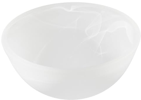 IWOWHERO Pantalla de Lámpara de Vidrio Esmerilado para Ventilador de Techo Diseño Elegante Pequeña Tulipa Repuesto para Luz Colgante para Hogar y Hotel